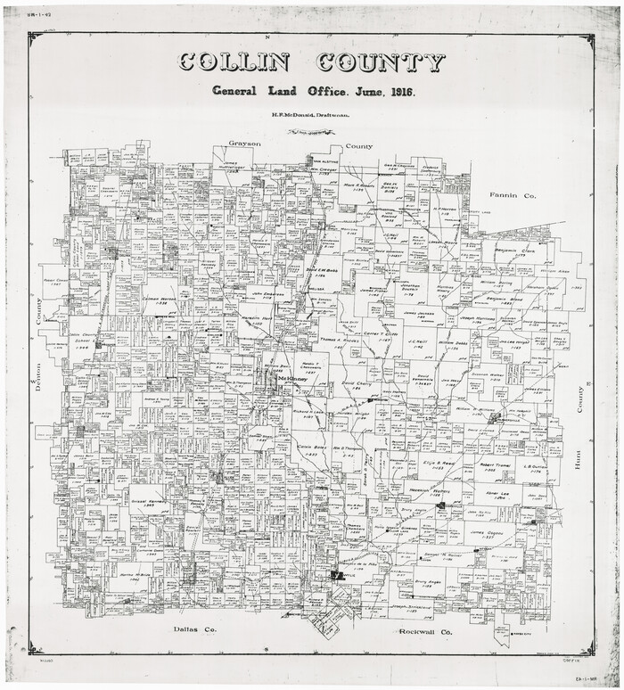 1804, Collin County, General Map Collection