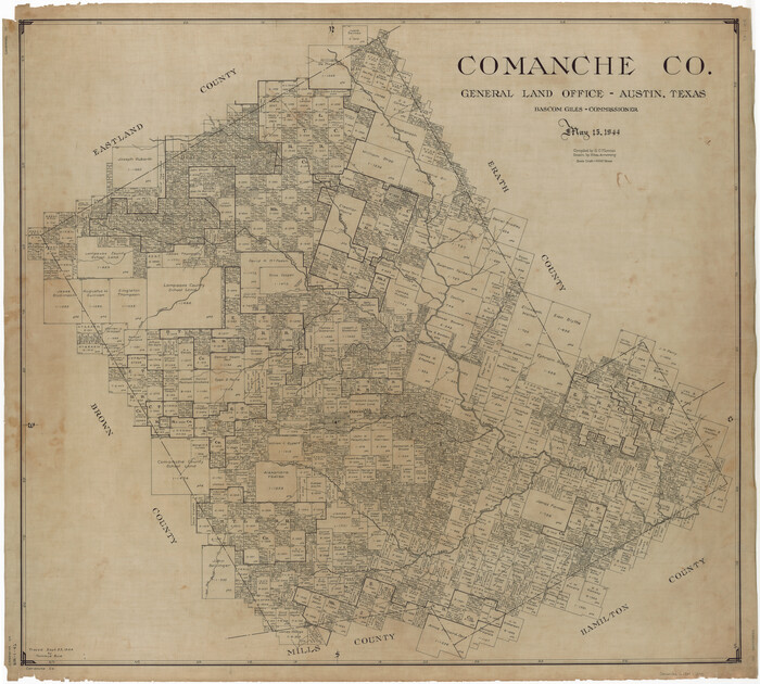 1807, Comanche County, General Map Collection