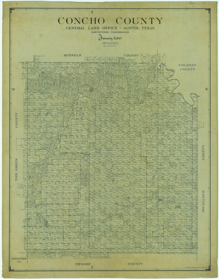 1808, Concho County, General Map Collection