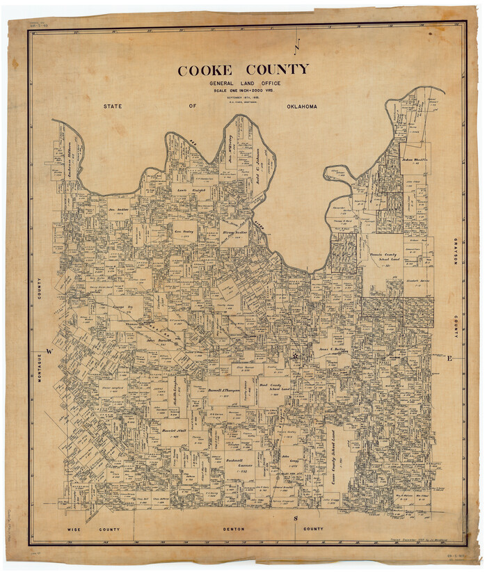 1809, Cooke County, General Map Collection
