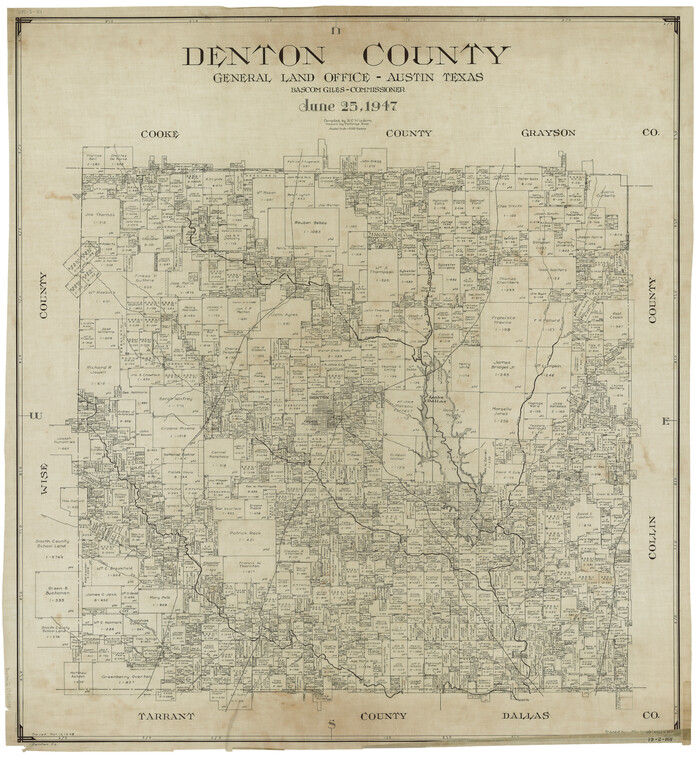 1817, Denton County, General Map Collection