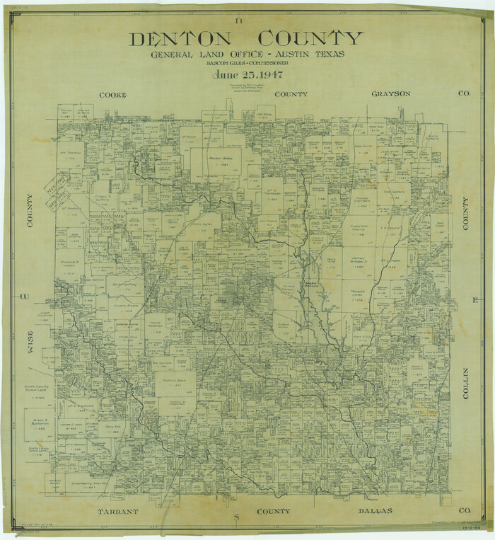 1817, Denton County, General Map Collection