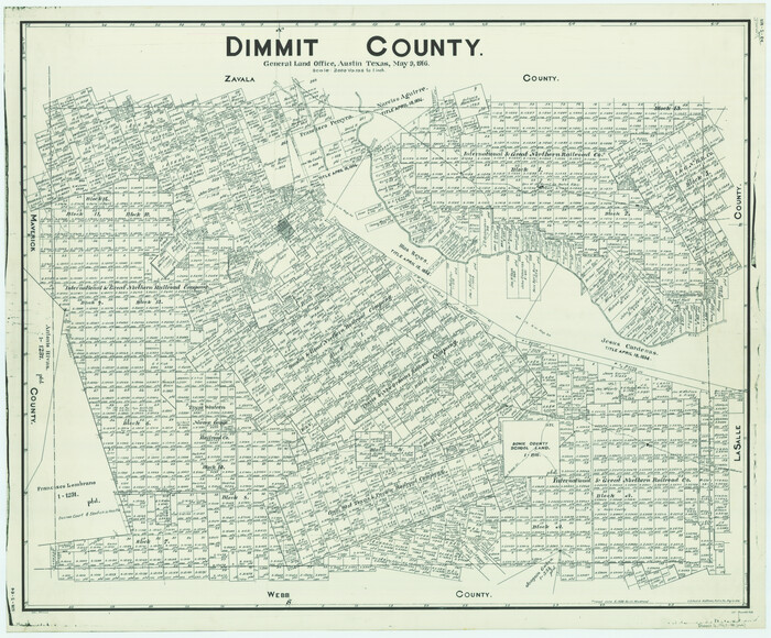 1818, Dimmit County, General Map Collection