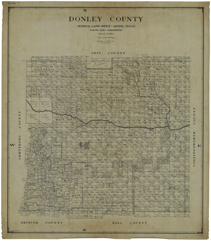 1819, Donley County, General Map Collection

