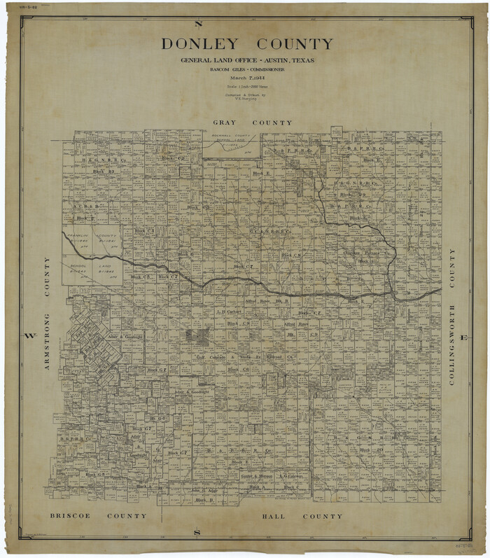 1819, Donley County, General Map Collection