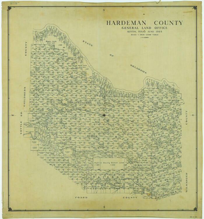1848, Hardeman County, General Map Collection