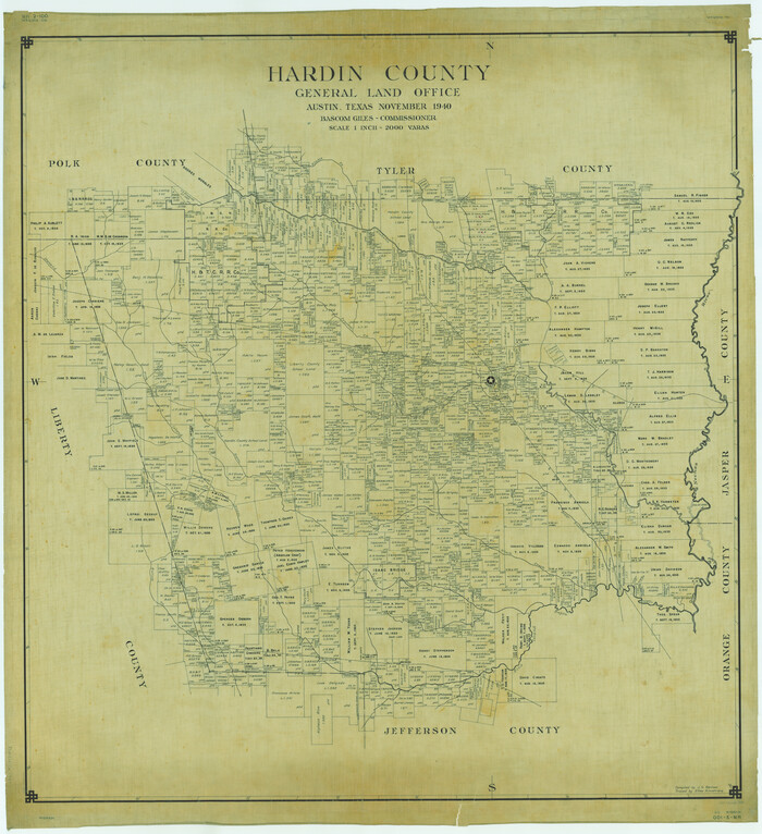 1849, Hardin County, General Map Collection