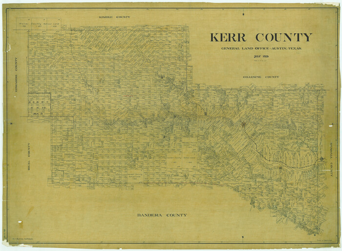 1874, Kerr County, General Map Collection