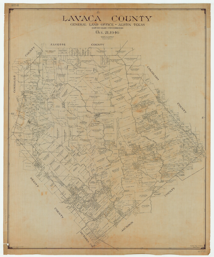 1881, Lavaca County, General Map Collection
