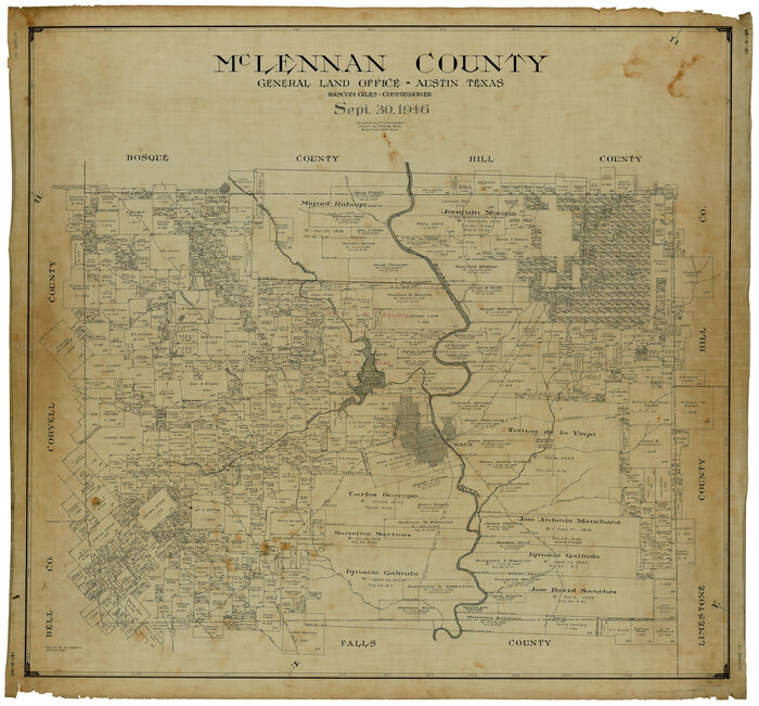 1887, McLennan County, General Map Collection