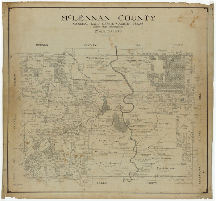1887, McLennan County, General Map Collection