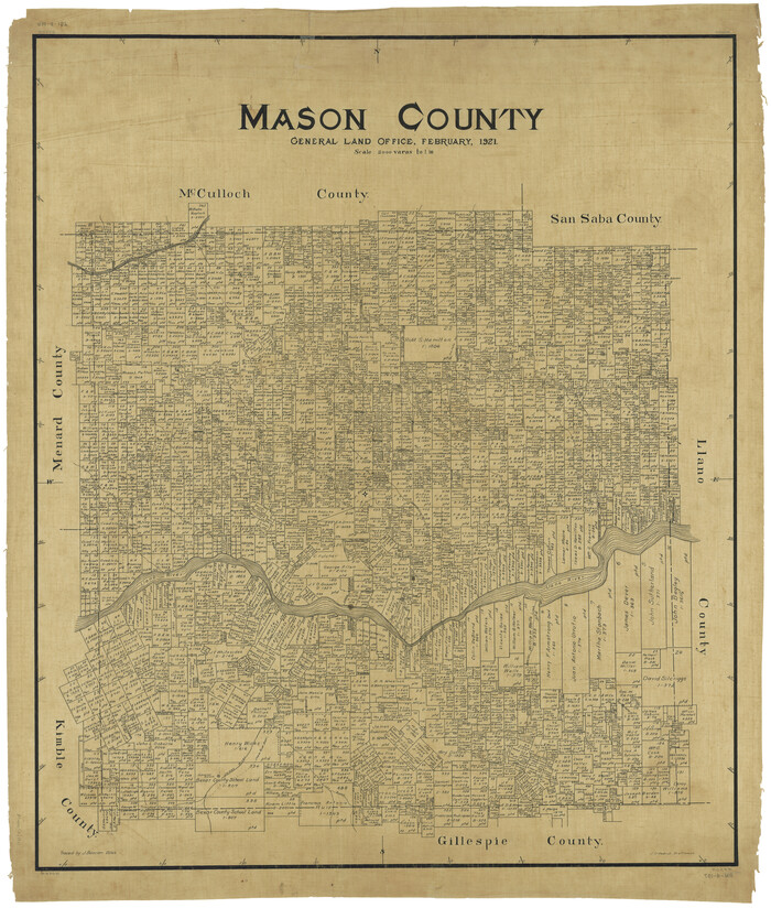 1890, Mason County, General Map Collection
