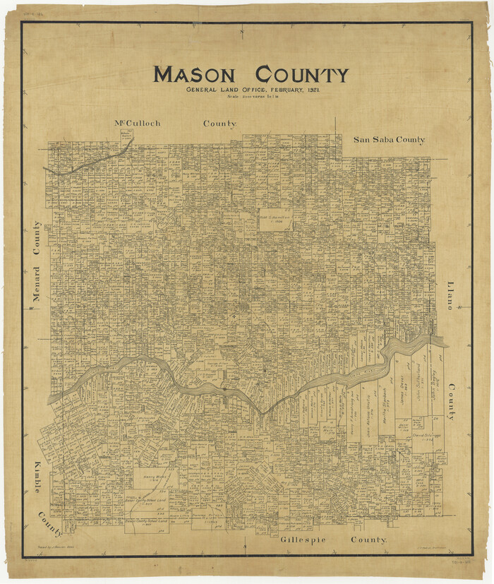 1890, Mason County, General Map Collection