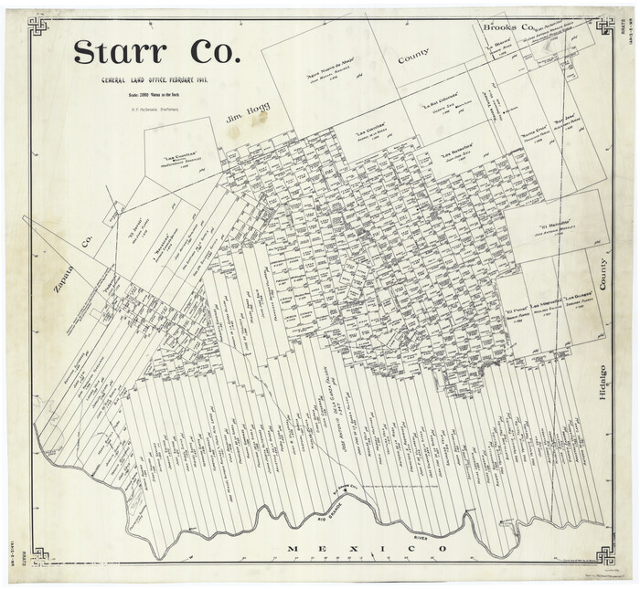 1896, Starr Co., General Map Collection