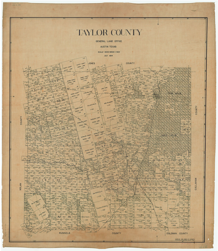 1897, Taylor County, General Map Collection