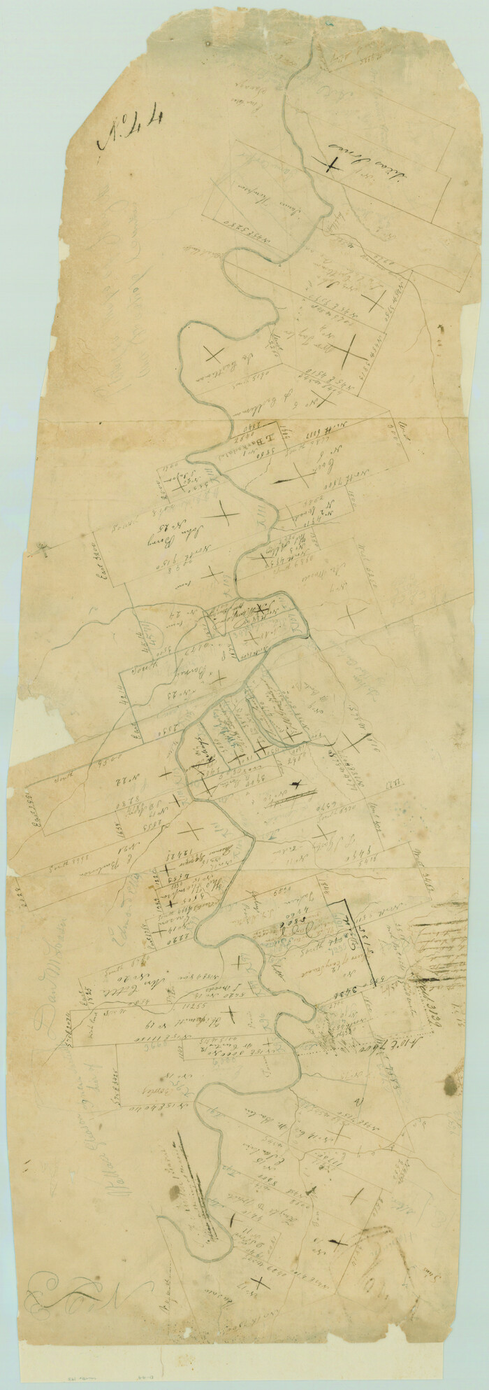 193, Surveys in Austin's Colony along the Colorado River below the San Antonio Road, General Map Collection