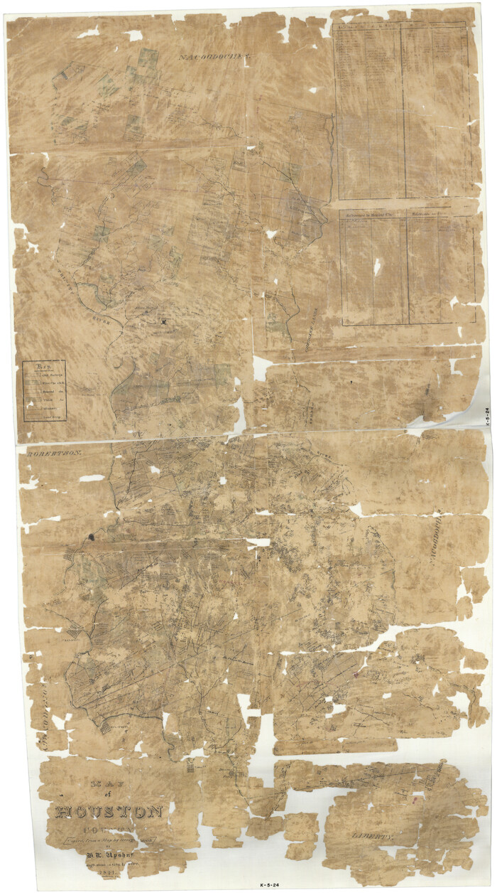 1952, Map of Houston County, General Map Collection

