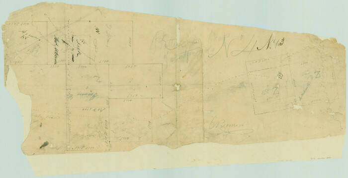 200, [Surveys in Austin's Colony near La Bahia Road], General Map Collection