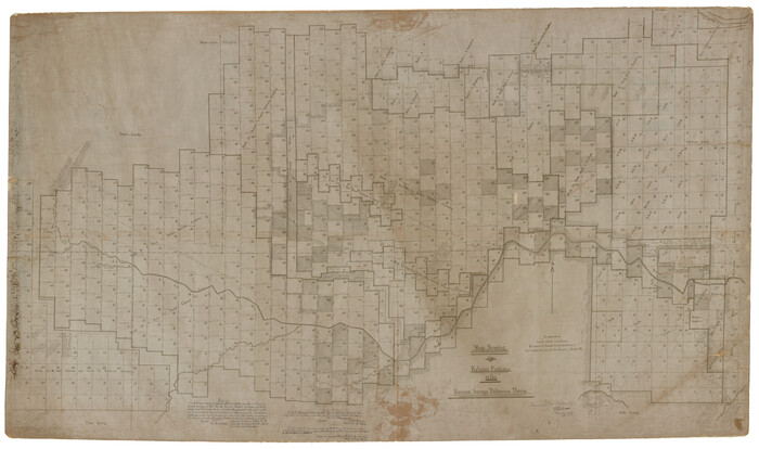 2051, Chipman's Map of Briscoe, Hall, Motley, Cottle Counties, General Map Collection