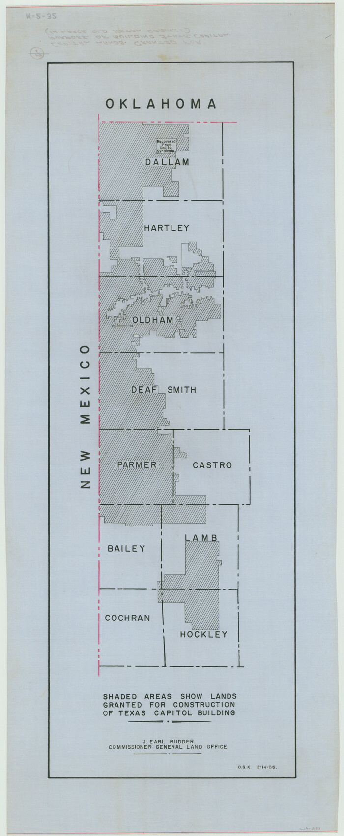 2073, [Capitol lands granted for purpose of building State Capitol], General Map Collection