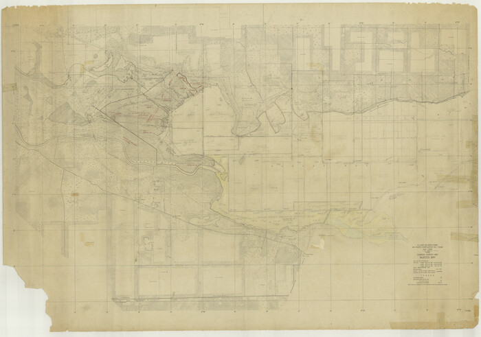 2086, [Subdivision of Nueces Bay and list of Court Decrees], General Map Collection
