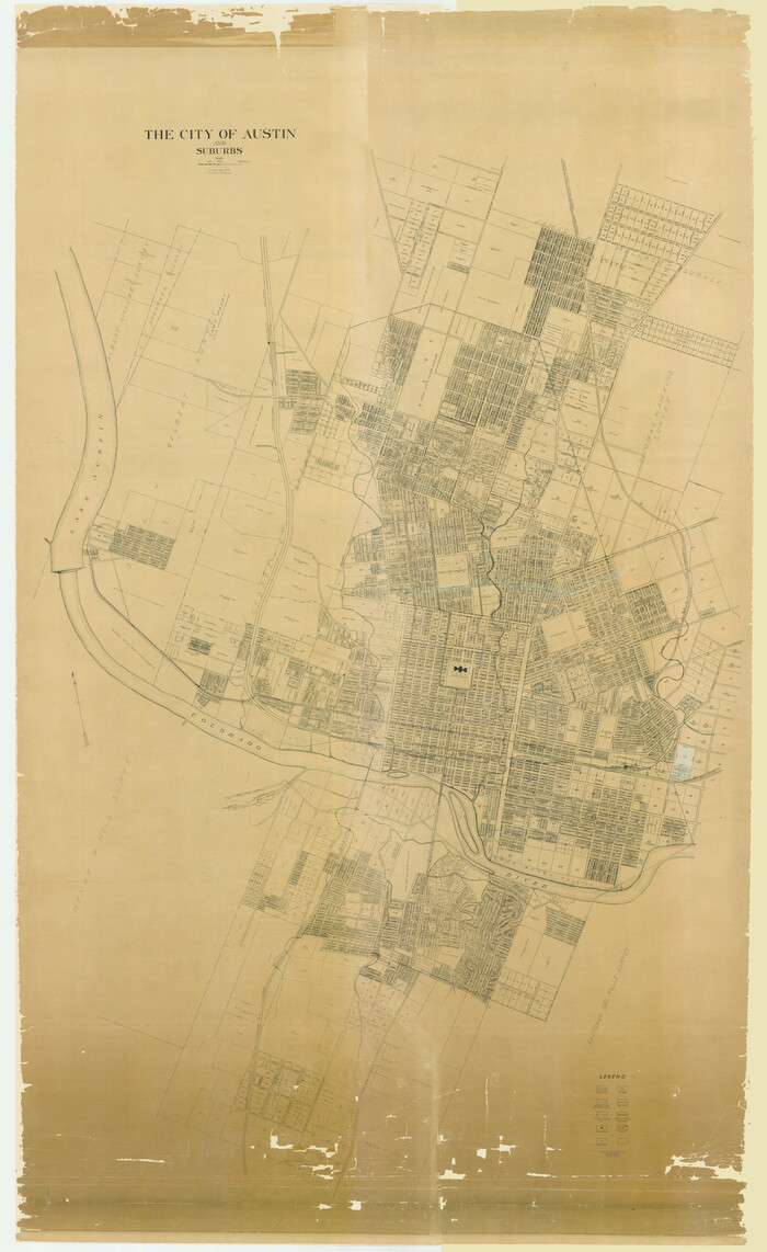 2204, The City of Austin and Suburbs, General Map Collection