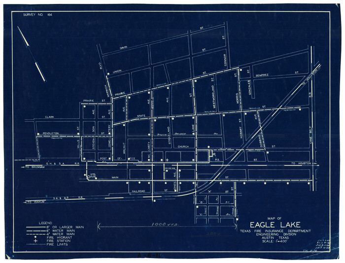 2208, Map of Eagle Lake, General Map Collection