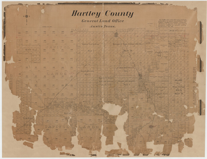 2480, Hartley County, General Map Collection