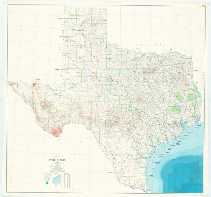 2486, State of Texas, General Map Collection