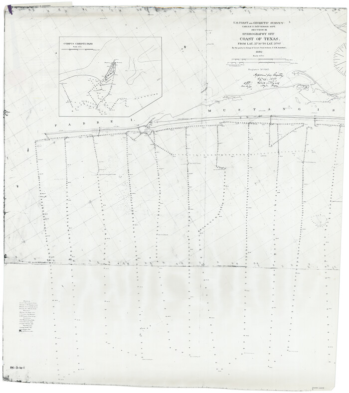 2694, Corpus Christi Pass, General Map Collection
