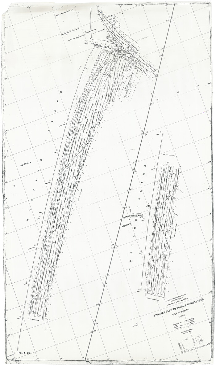 2697, Hydrographic Survey H-6395 of Outer Coast of Padre Island; Gulf of Mexico, General Map Collection