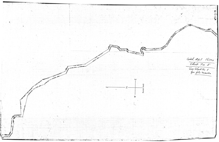 2808, [Sketch for Mineral Application 16700 - Pecos River Bed], General Map Collection