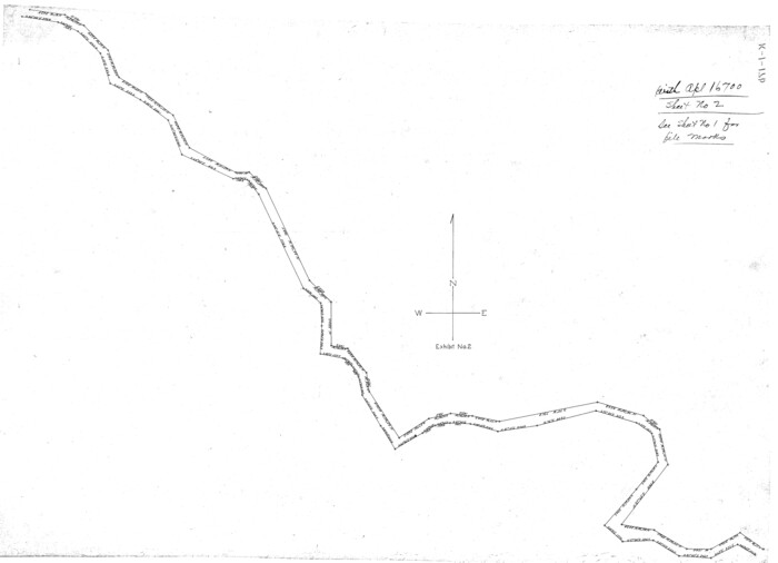 2811, [Sketch for Mineral Application 16700 - Pecos River Bed], General Map Collection