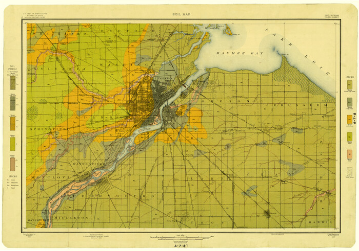 3023, Soil Map - Ohio-Michigan, Toledo Set, General Map Collection