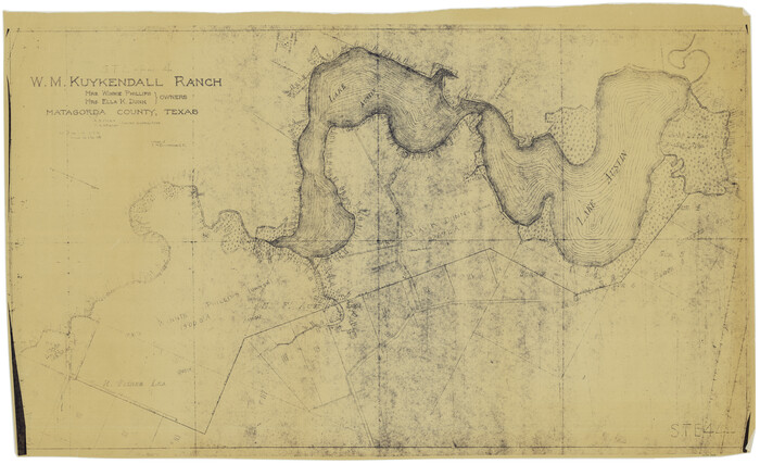 3028, W. M. Kuykendall Ranch, Matagorda County, Texas, General Map Collection