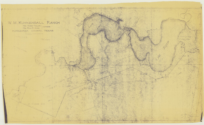 3028, W. M. Kuykendall Ranch, Matagorda County, Texas, General Map Collection