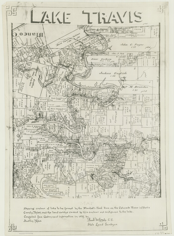3082, Lake Travis, General Map Collection