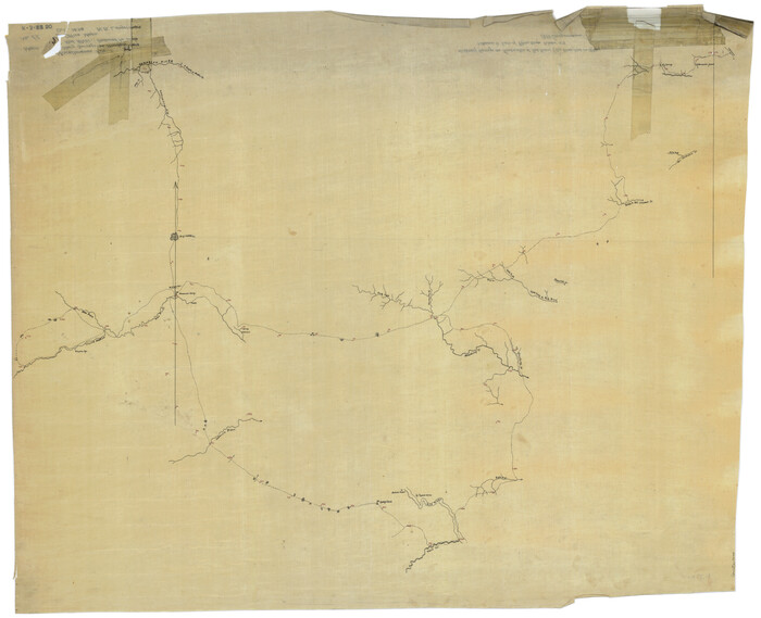 3099, [Military surveys on headwaters of Red River], General Map Collection