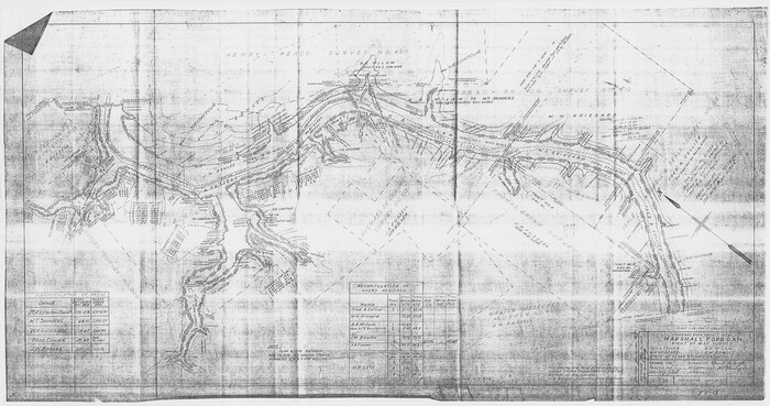 3151, Colorado River Project - Texas, Marshall Ford Dam right of way survey, General Map Collection