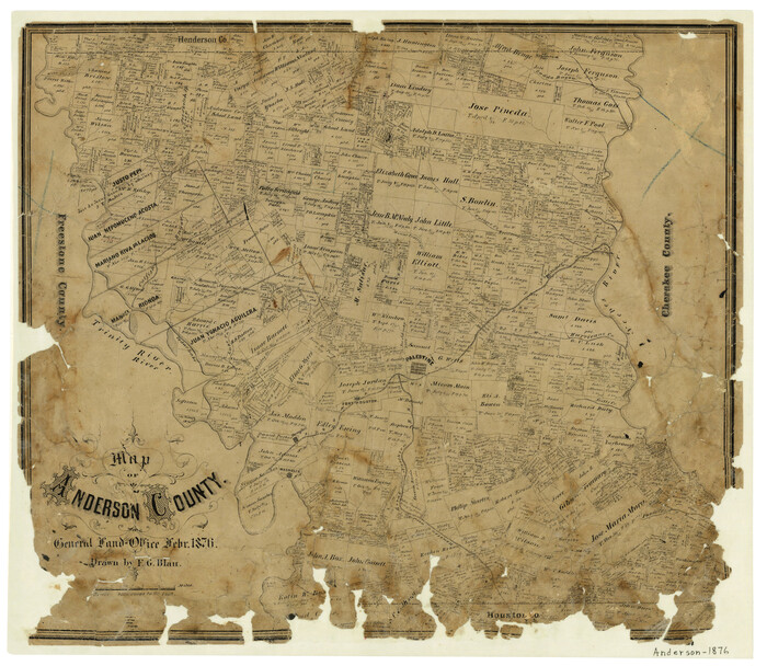 3228, Map of Anderson County, General Map Collection