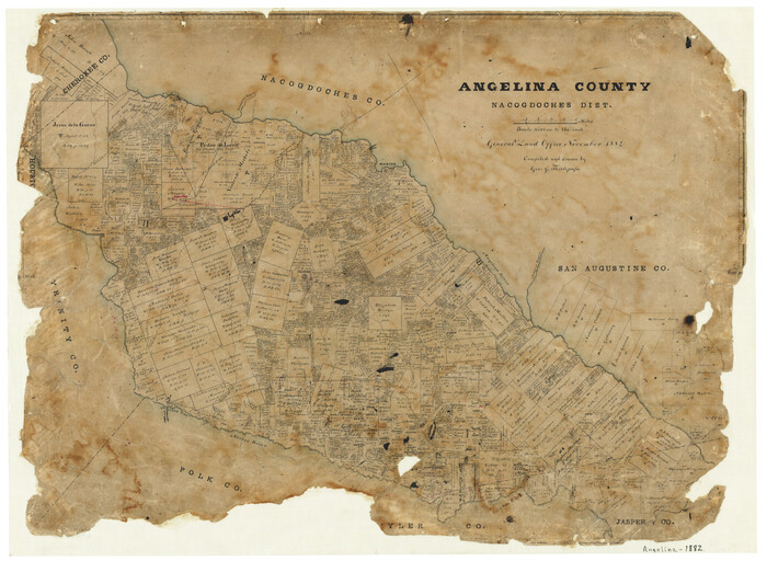 3234, Angelina County, Nacogdoches District, General Map Collection
