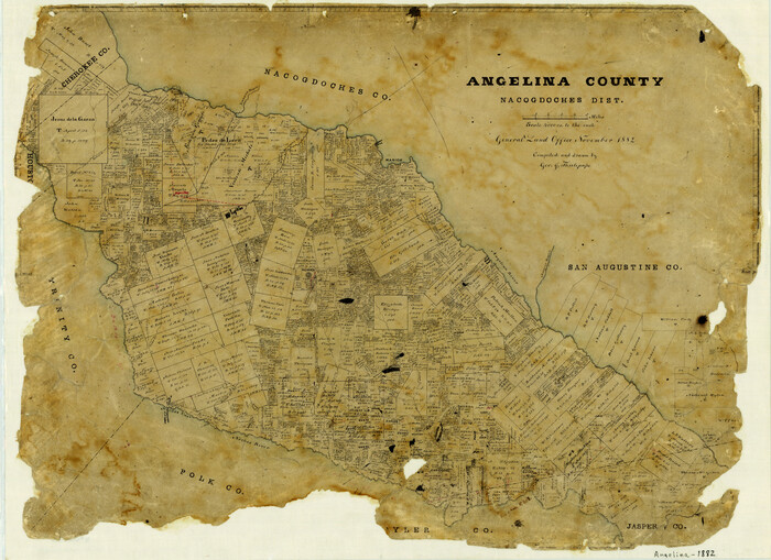 3234, Angelina County Nacogdoches District, General Map Collection