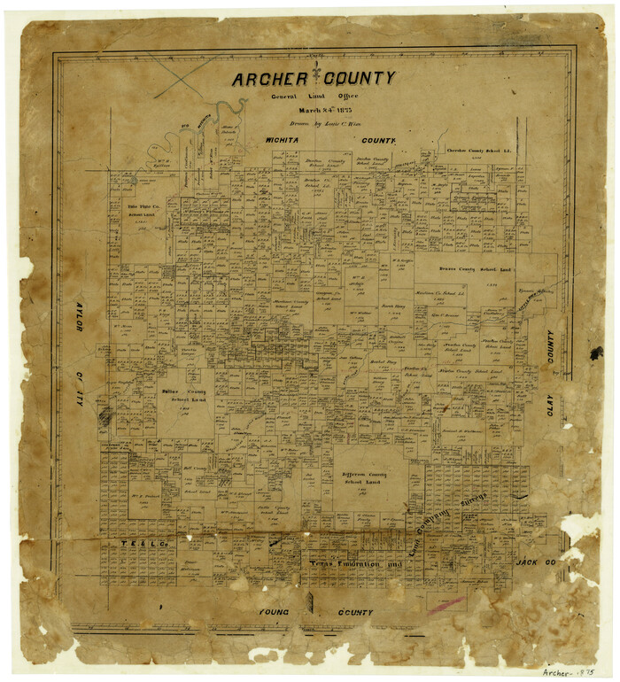 3238, Archer County, General Map Collection