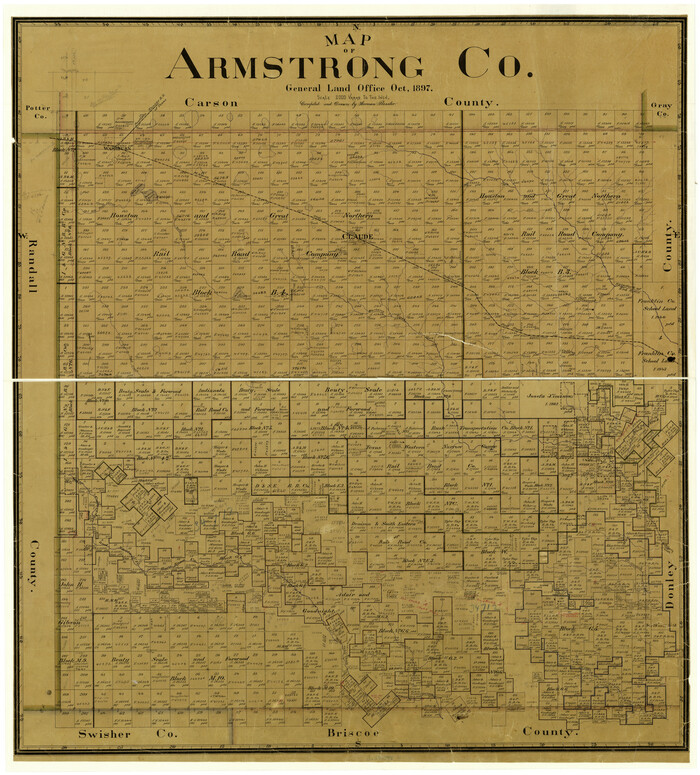 3246, Map of Armstrong Co., General Map Collection