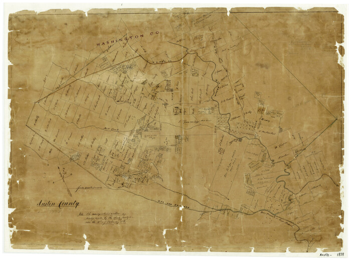 3251, Austin County, General Map Collection