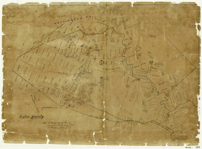 3251, Austin County, General Map Collection