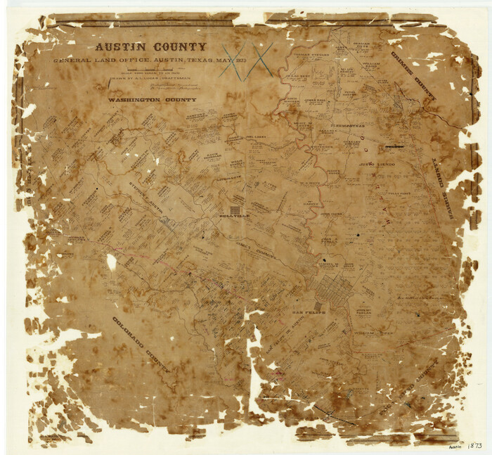 3254, Austin County, General Map Collection