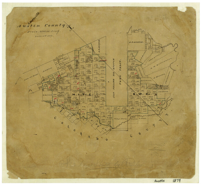 3255, Austin County, General Map Collection
