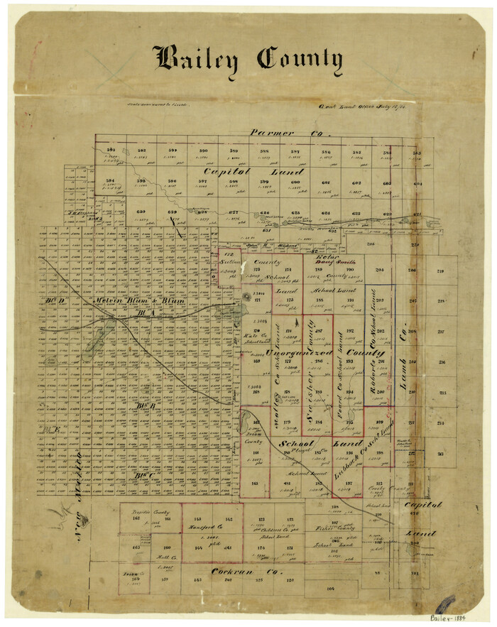 3256, Bailey County, General Map Collection