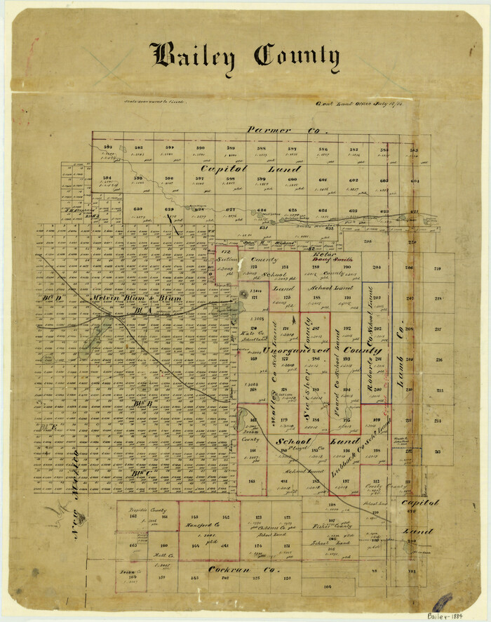 3256, Bailey County, General Map Collection